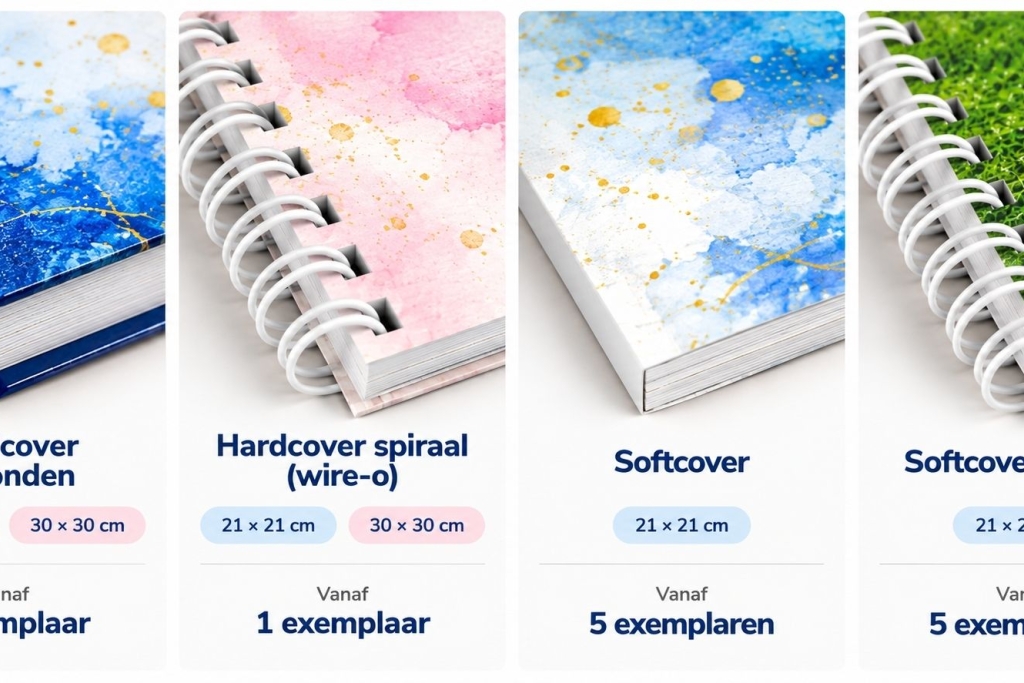 vriendenboeken uitvoeringen